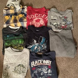 Boys/Kids/Children’s Lot 8 Size Medium (8) Long Sleeved Shirts